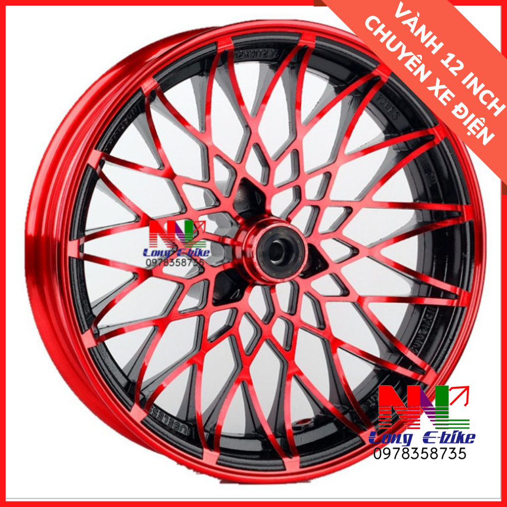 Vành 12 inch độ xe máy điện