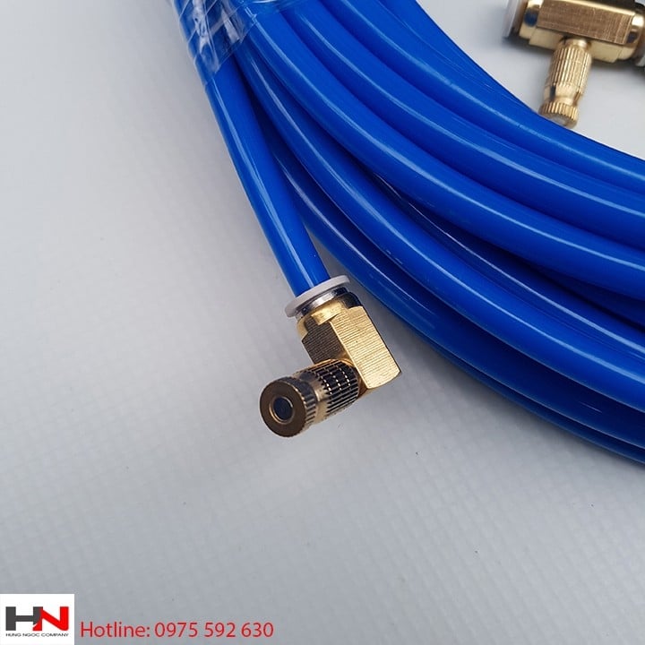 Combo 10m dây phun sương phi 8mm, 5 béc gữa, 1 béc cuối