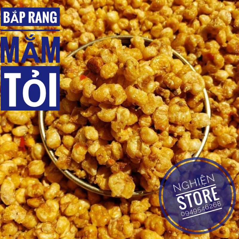 Bắp sấy mắm ớt lon 290gr,đồ ăn vặt sài gòn, vừa ngon vừa rẻ i nghiện store