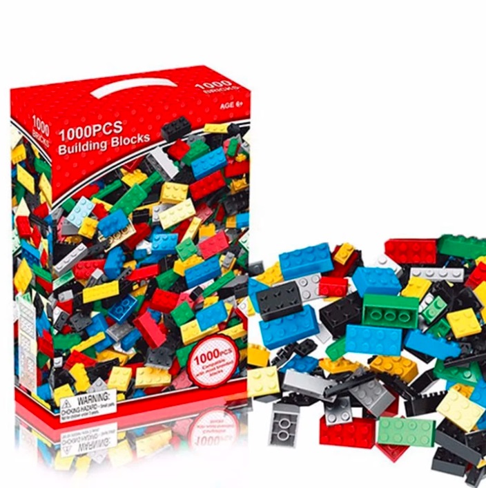 Bộ xếp hình Lego 1000 chi tiết cho bé