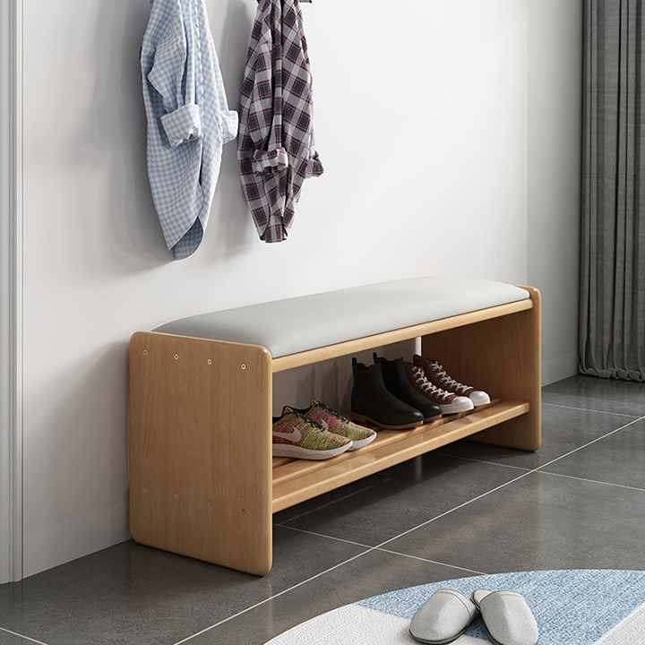 Ghê đôn kết hợp giá để giày đa năng, ghế ngồi đi giày GHR007