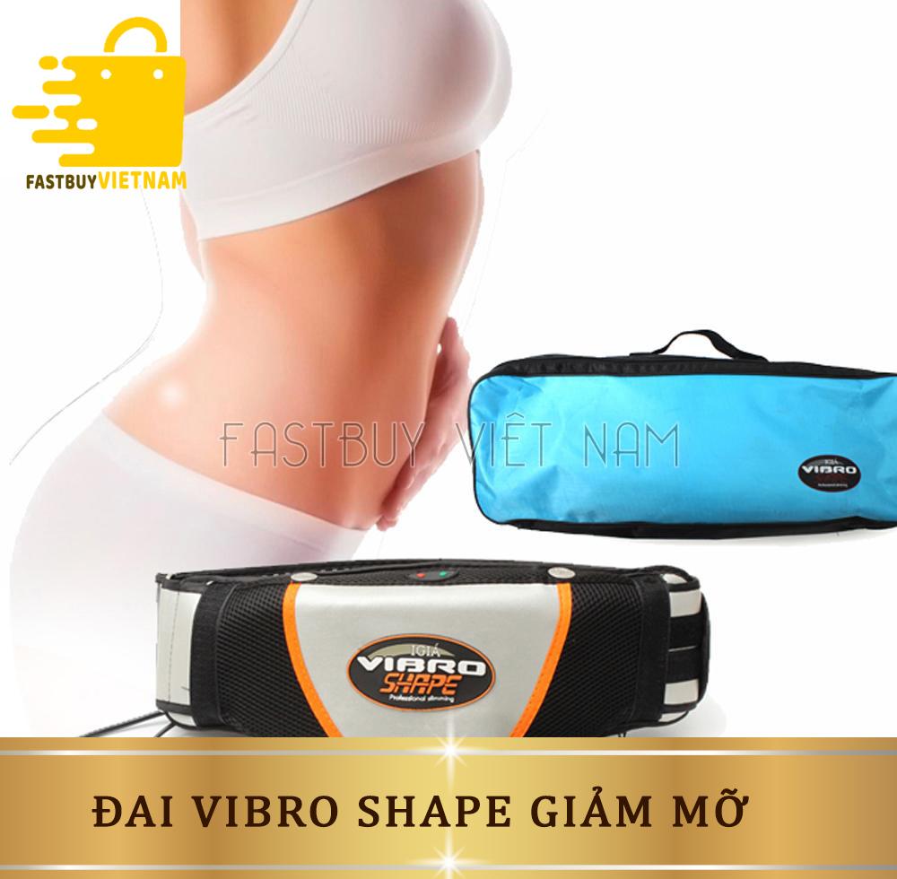 Đai massage hỗ trợ giảm mỡ bụng Vibro Shap giúp bạn giảm đi lượng mỡ dư thừa và làm săn chắc các nhóm cơ một cách hiệu quả.