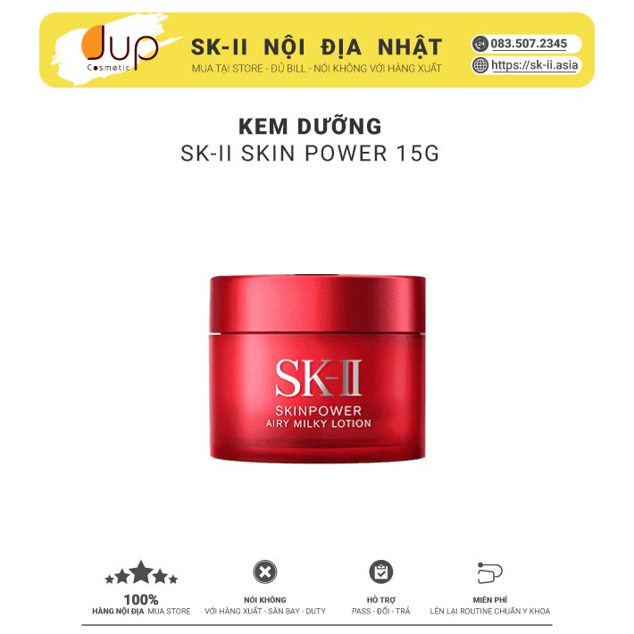 Kem dưỡng chống lão hóa sk-ii skin power 15g - 50g - 80g