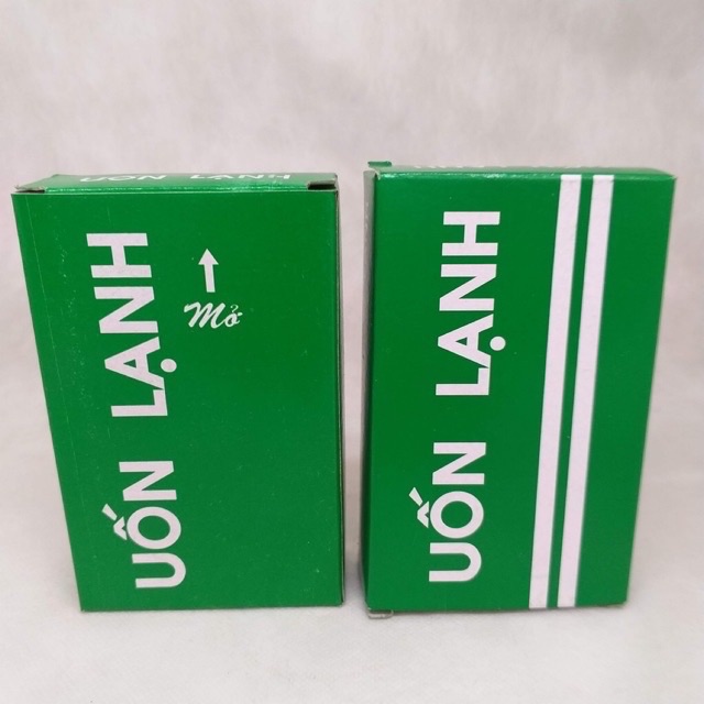 Giấy uốn lạnh xanh