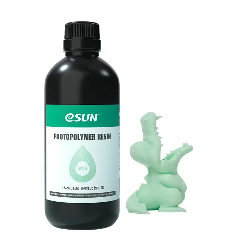 Nhựa in 3d eSun S200 Standard Resin màu Mint Green 500-1000ml/ Chai