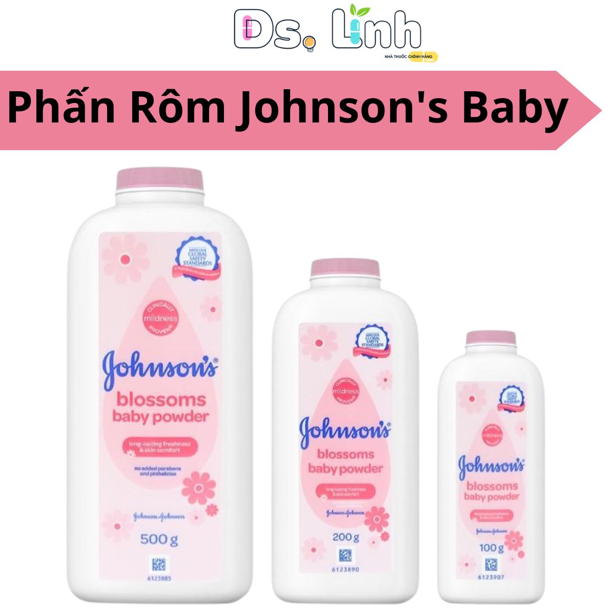 JOHNSON S Baby cosmetic blossom baby powder 100g Thai style genuine