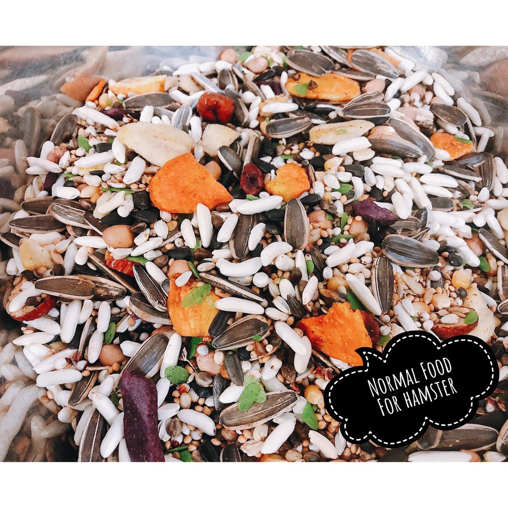 Thức ăn trộn cơ bản cho Hamster Normal Food - Chất lượng sản phẩm đảm bảo an toàn, cam kết hàng đúng như mô tả