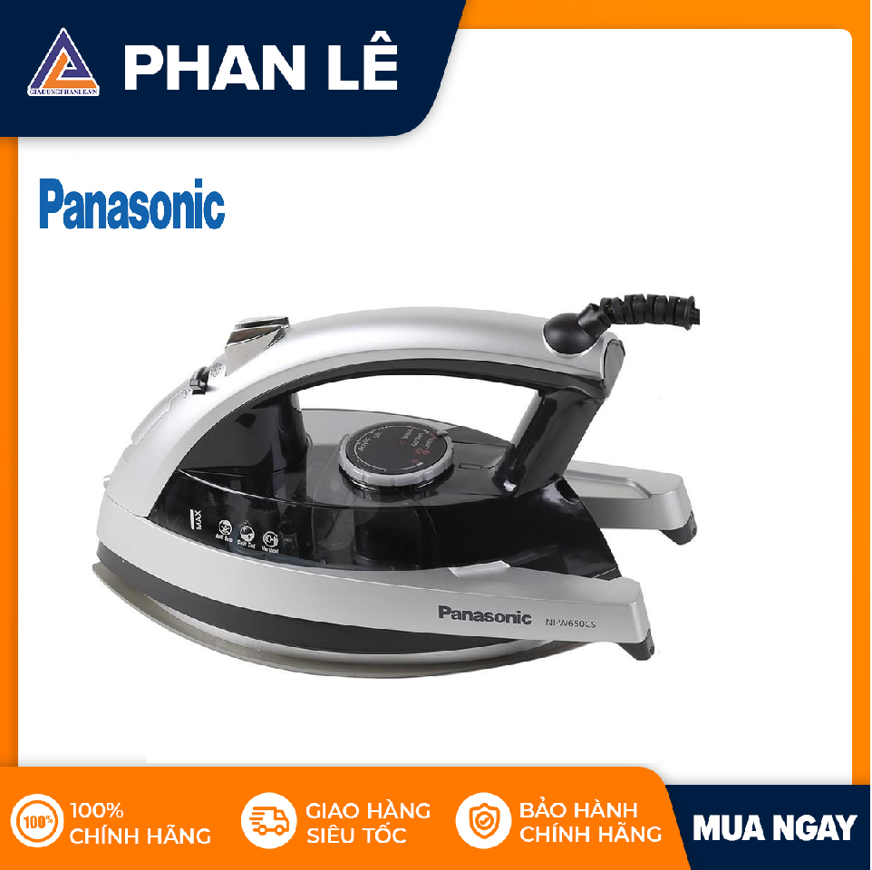 Bàn ủi hơi nước panasonic pabu-ni-w650cslra