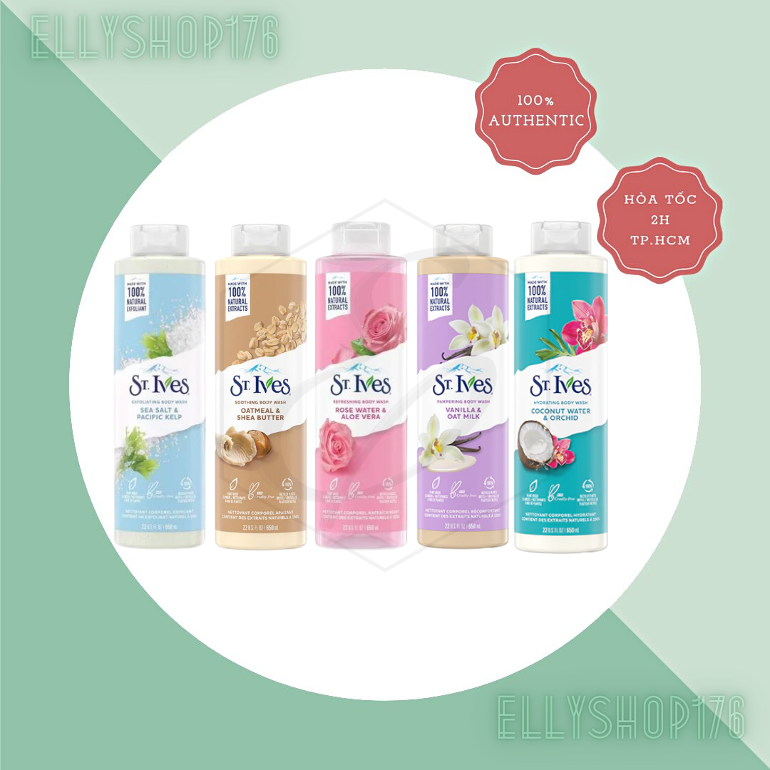 Sữa tắm st.ives body wash - 650ml