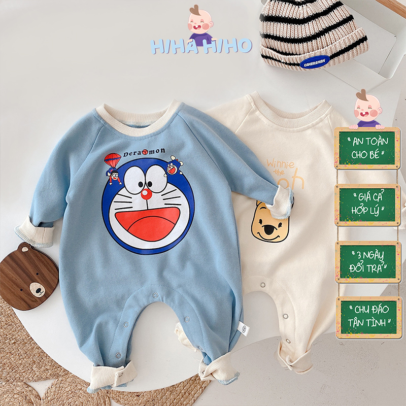 - bộ body nỉ doremon và gấu pooh cho bé-hihahiho-quần áo trẻ em-body cho bé gái-đồ sơ sinh bé gái-body cho bé trai –đồ cho bé gái-đồ bé gái-quần áo trẻ em nam-đồ cho bé trai-đồ bé trai-quần áo bé trai