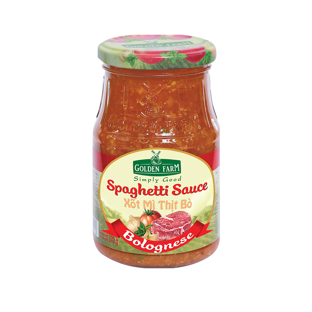 Sốt Spaghetti vị thịt bò hiệu Golden Farm 370g
