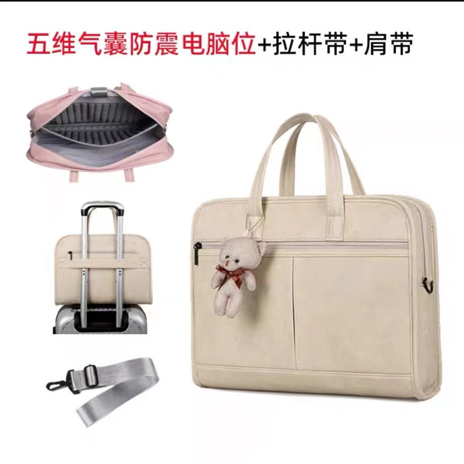Túi Đựng Máy Tính Xách Tay Chống Sốc Túi Xách Tay Nữ Đeo Chéo Một Vai Đơn Giản Táo 16 Tài Liệu Chính Thức Cao Cấp Cho Nam Và Nữ