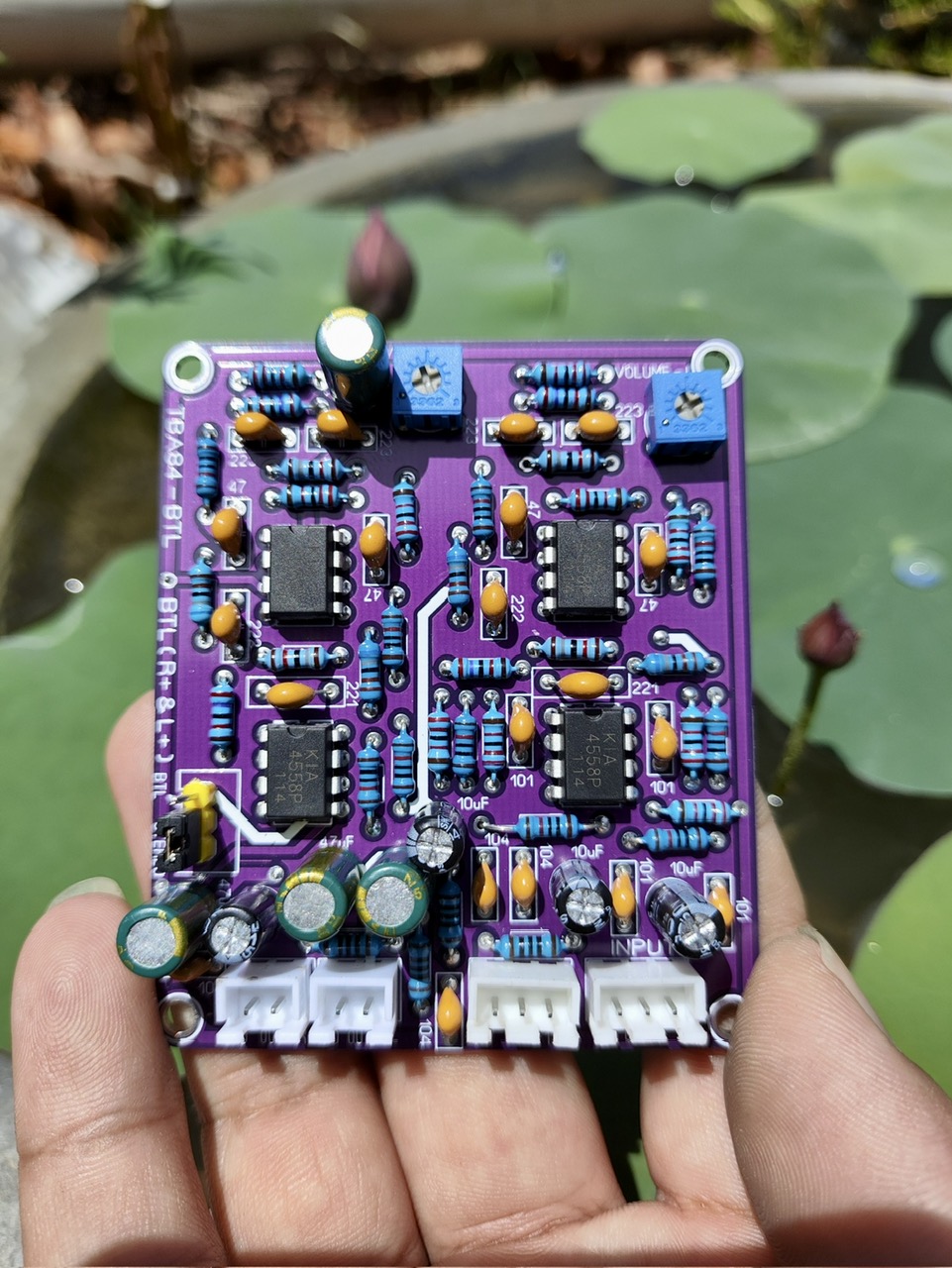 Mạch Nâng tiếng và Nối cầu BTL cho công suất ( mẫu mới)