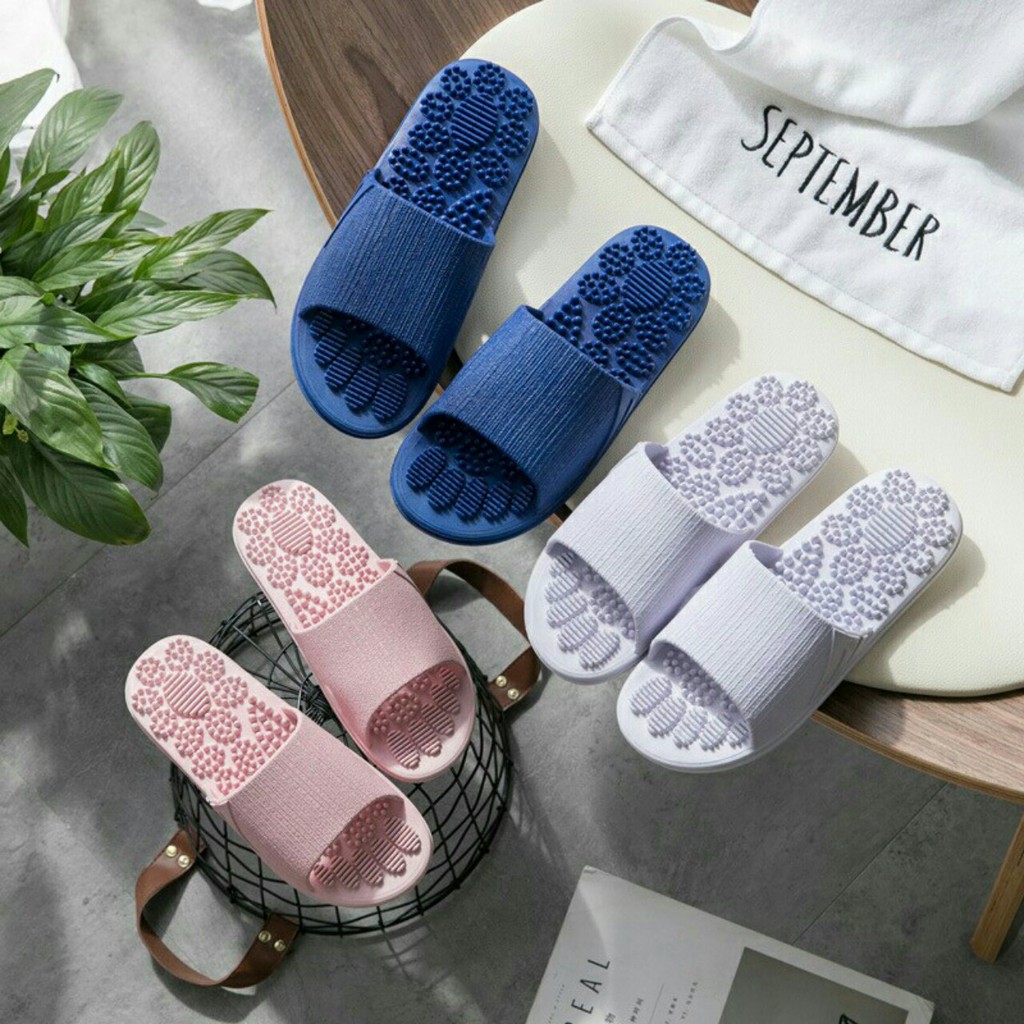 Dép đi trong nhà nam nữ massage chân