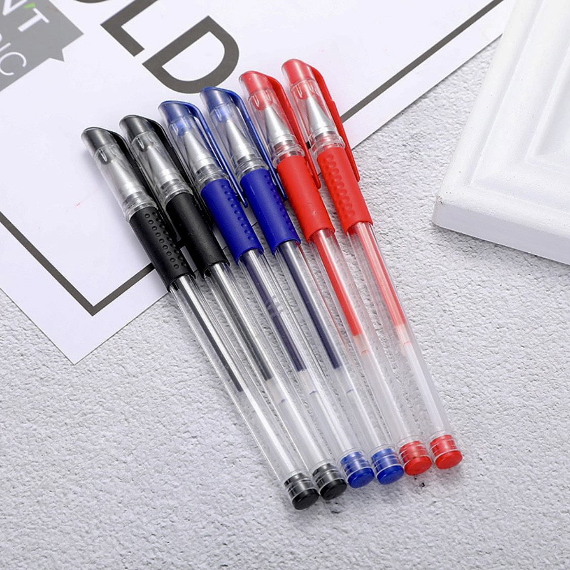 Bút bi nước các màu, ngòi 0.5mm