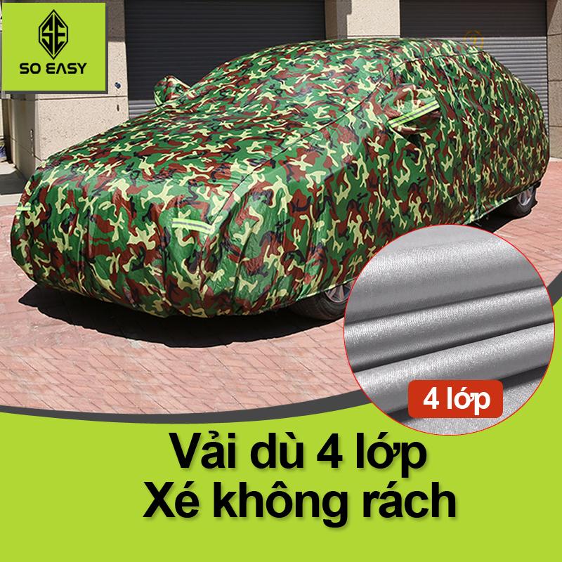 Bạt phủ xe, Bạt xe hơi ,Bạt phủ xe hơi, áo trùm che phủ xe hơi, Bạt phủ xe ôtô chất liệu vải dù bạc 4 chỗ, lớp chống nóng, mưa, xước sơn,bat phu xe hoi,bat xe hoi,bat phu o to,bat phu oto,bat o to-BPX