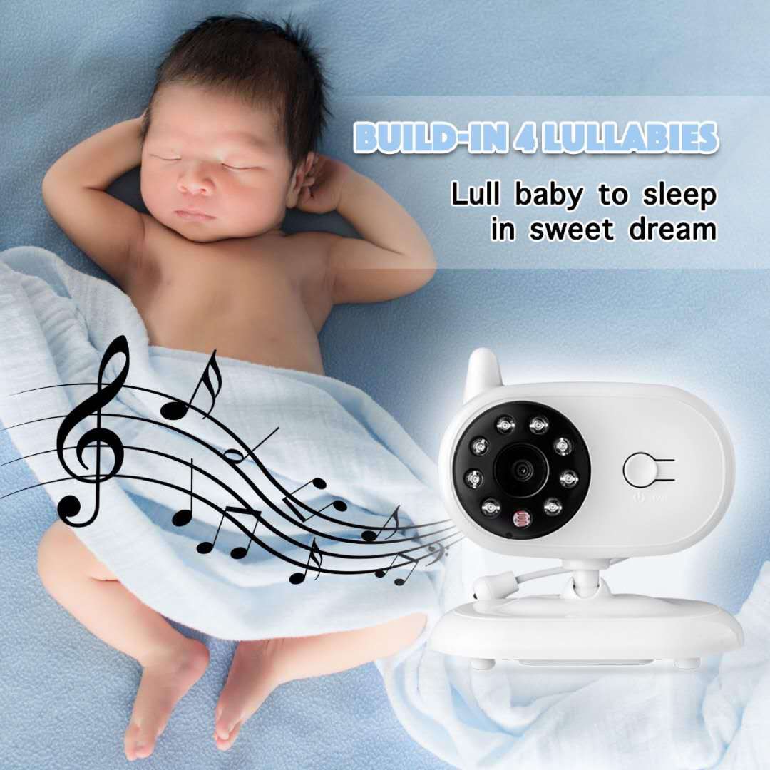 Máy báo khóc không dây màn hình lớn siêu nét 3,5 inh
