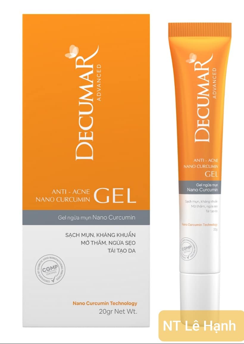 Gel ngừa mụn Decumar Advanced