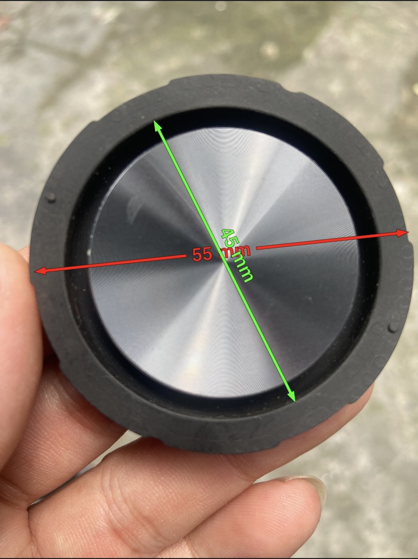 [HCM]Màn cộng hưởng trong mặt nhôm loại dày 55mm