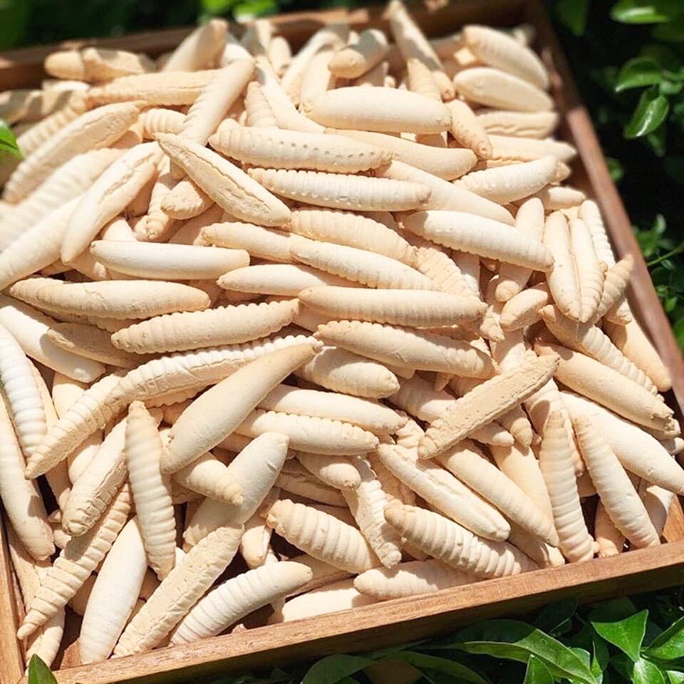 Gói 500gr Bánh men hình sâu thơm ngon hấp dẫn - Food by Mama