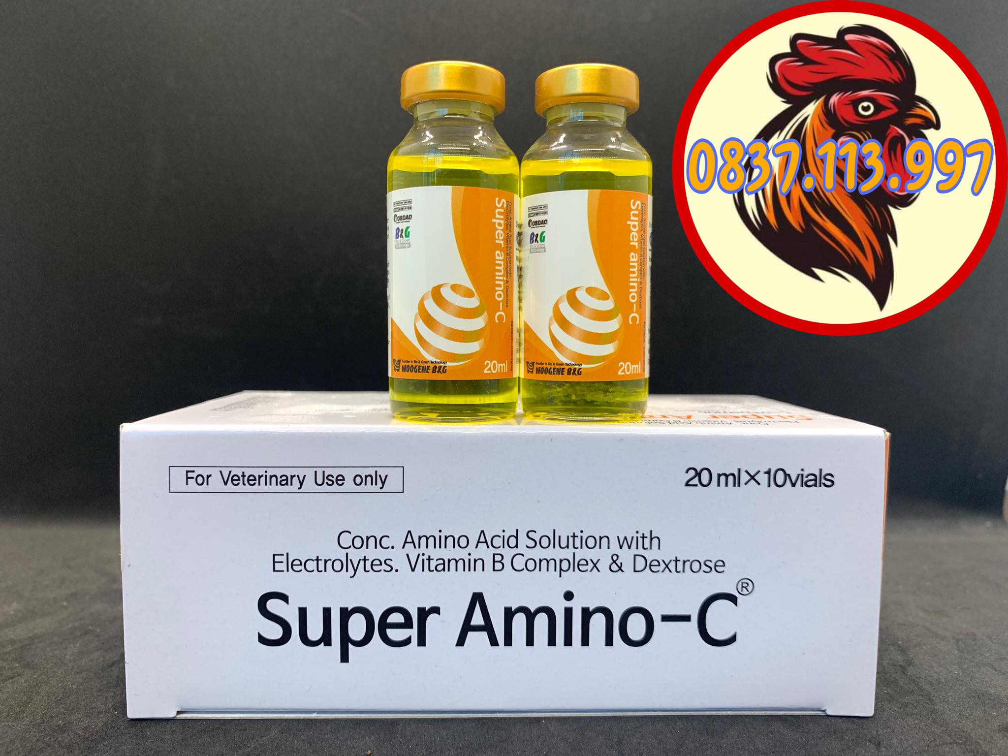 SUPER AMINO C 20ml [TĂNG LỰC]