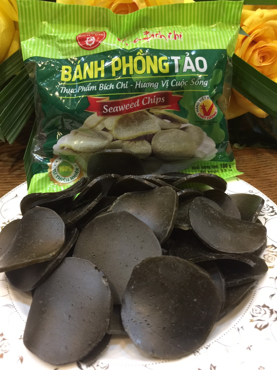 Bánh phòng tảo chay bích chi