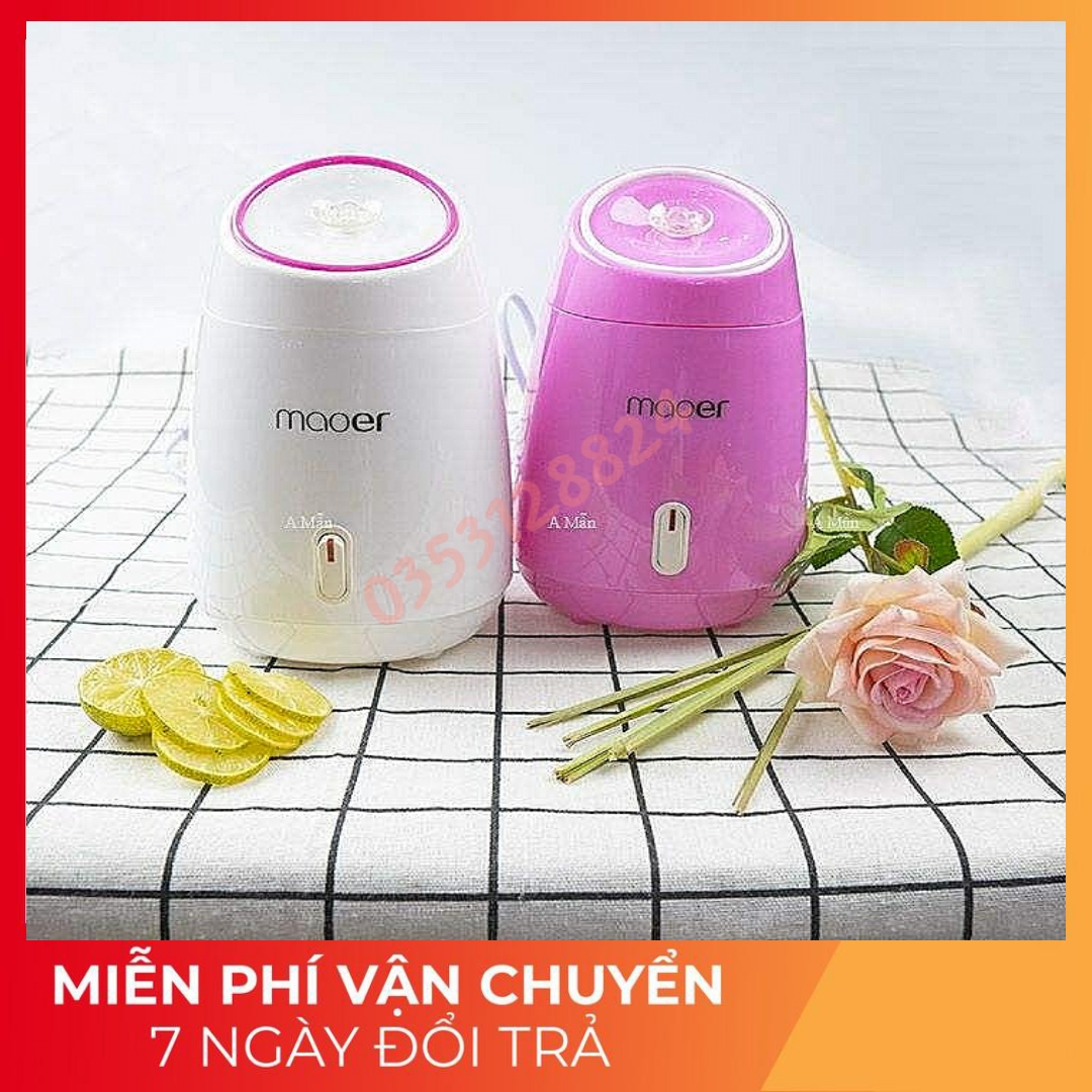 [HCM]Máy Xông Hơi Mặt Hoa Quả Tươi Tự Động 2in1 Maoer - máy xông làm mát da dưỡng da tạo ẩm cao cấp – máy xông mặt trái cây thiên nhiên - Sức khỏe & Làm đẹp - Máy xông mặt thảo dược bảo hành 6 tháng