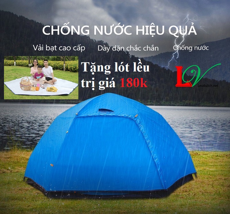 Lều cắm trại 3-5 người, lều tự bung