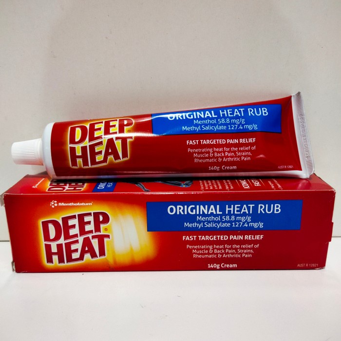 Kem Xoa Bóp Deep Heat Original Heat Rub