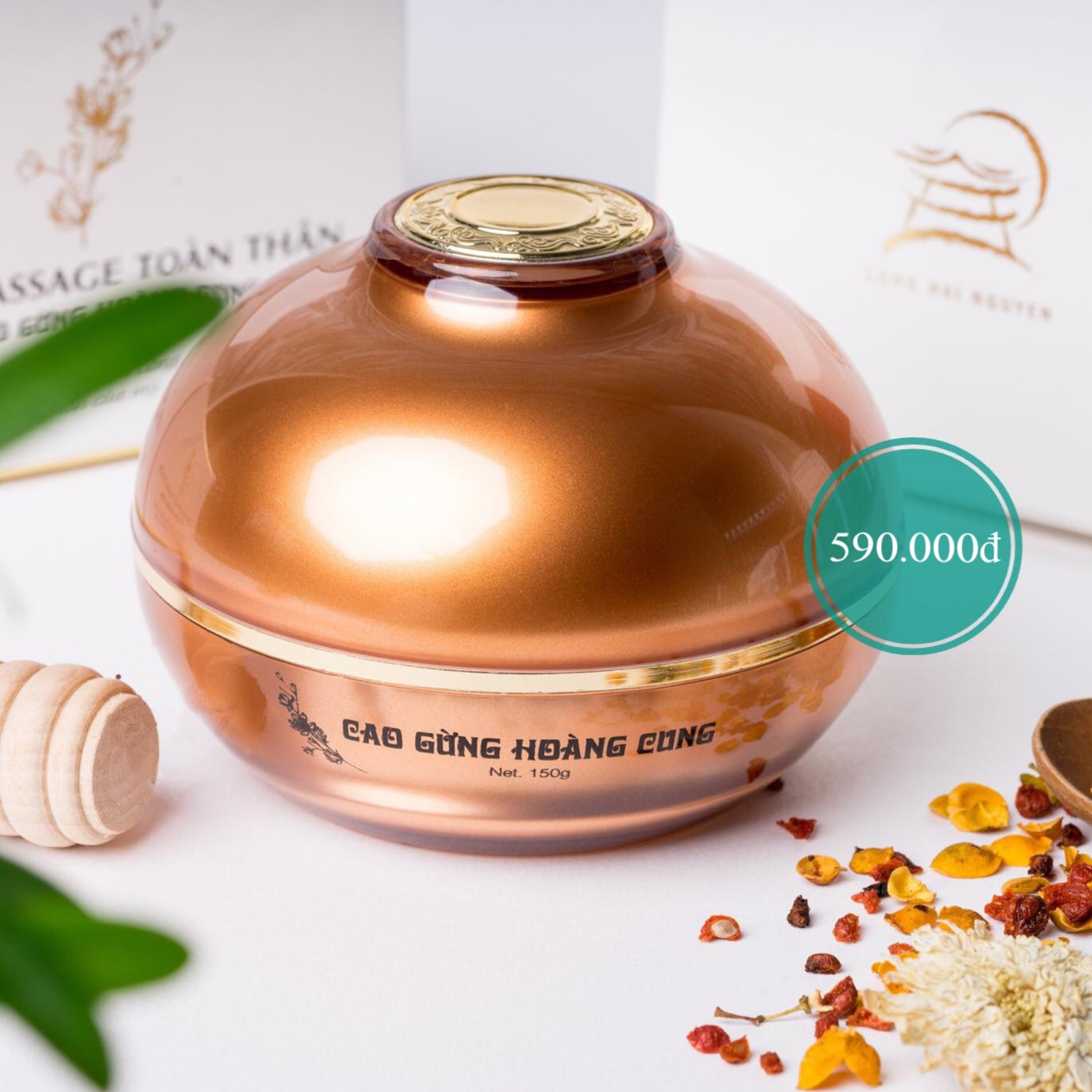 Cao gừng tan mỡ hoàng cung