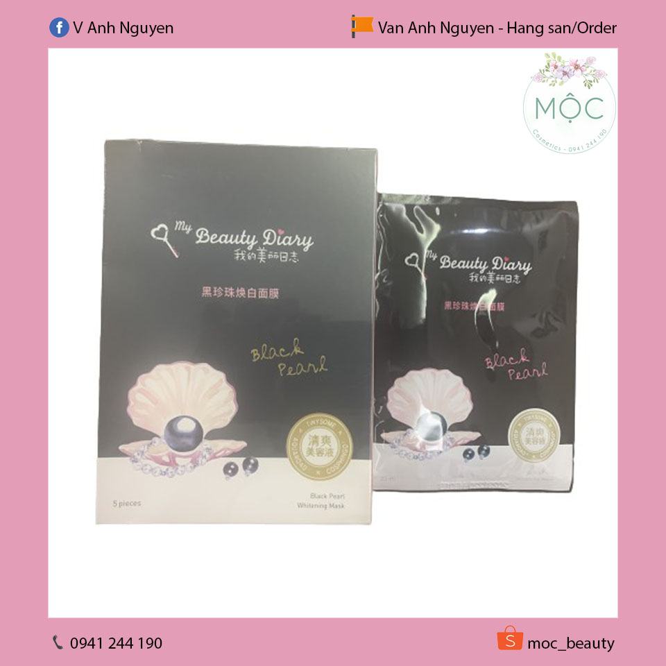 Set 20M mặt nạ My Beauty Diary bản Trung