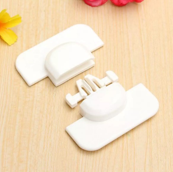 Khóa gài cửa, tủ, tủ lạnh an toàn cho bé - Chất liệu nhựa ABS an toàn