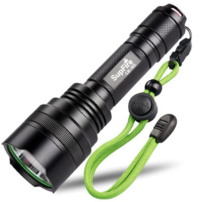 Đèn pin SupFire C8-R5,, Đèn pin siêu sáng, Đèn Pin du lịch, Đèn pin mini, Đèn pin chống nước, đèn pin đa năng