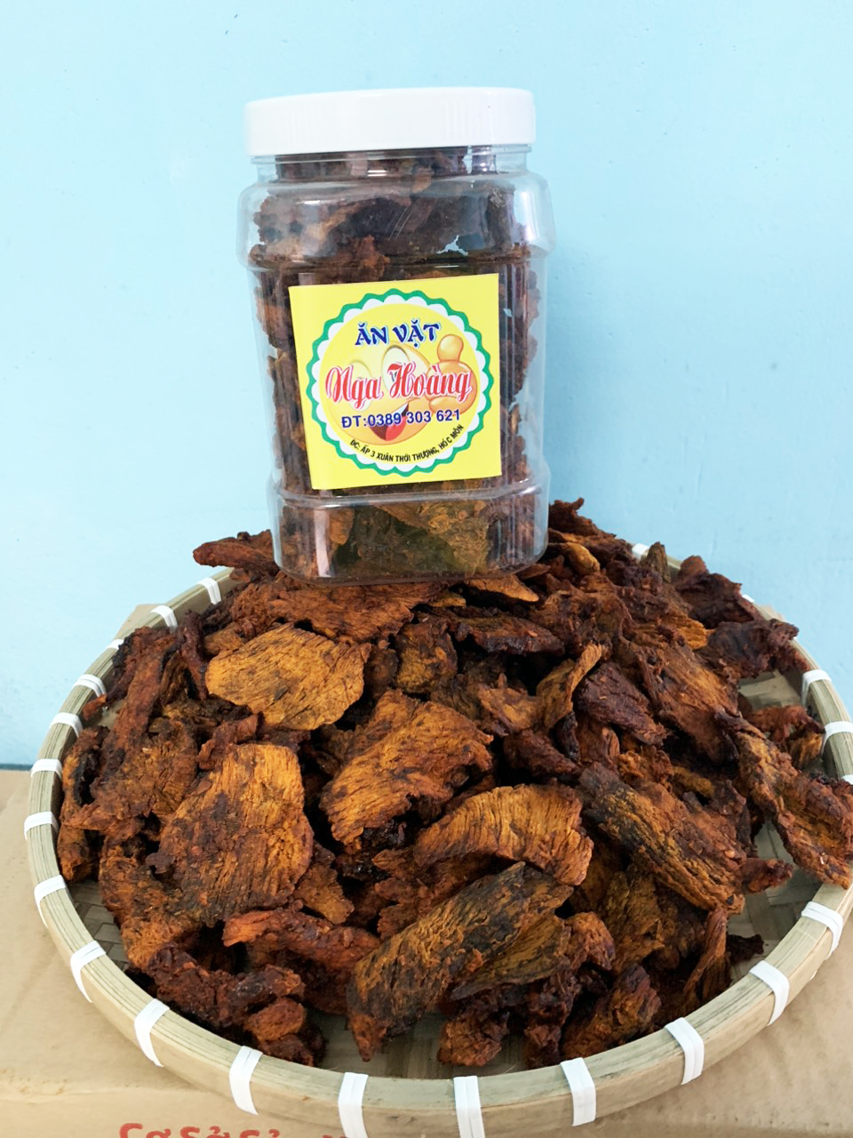 500gr Khô Bò miếng vụn giòn Nga Hoàng hàng đặc biệt