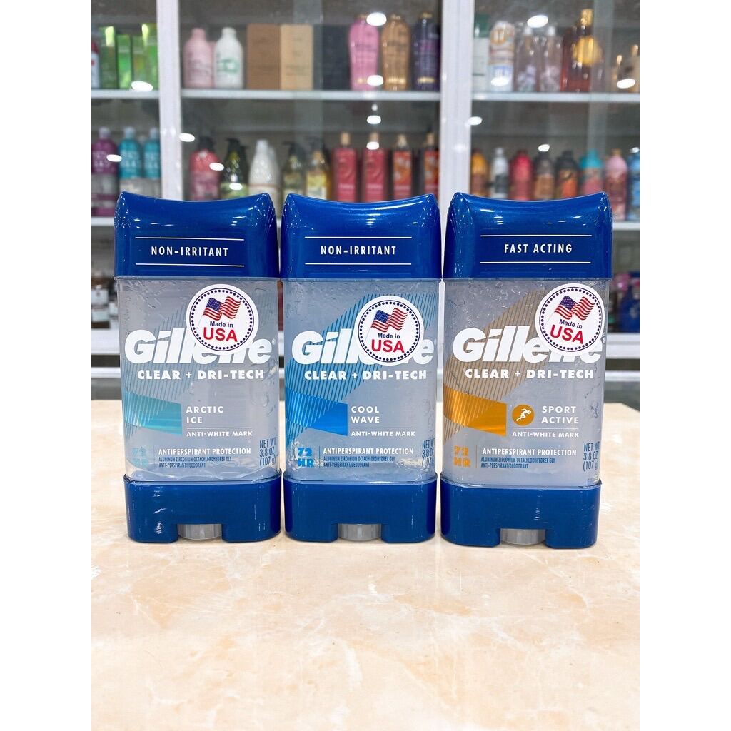 Lăn khử mùi nam Gillette Clear Gel Mẫu Mới