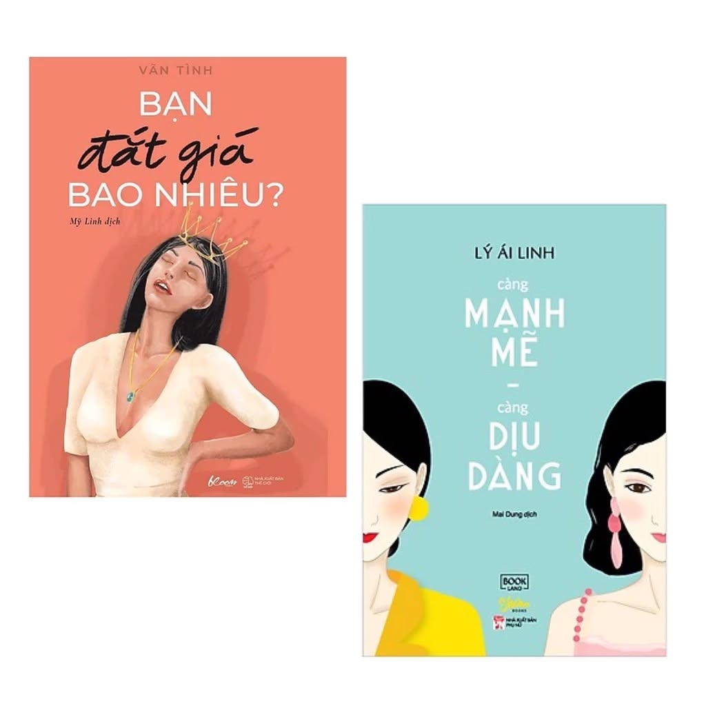 Sách Combo 2c : Bạn Đắt Giá Bao Nhiêu ?+ Càng Mạnh Mẽ, Càng Dịu Dàng (TẶNG BOOKMARK)