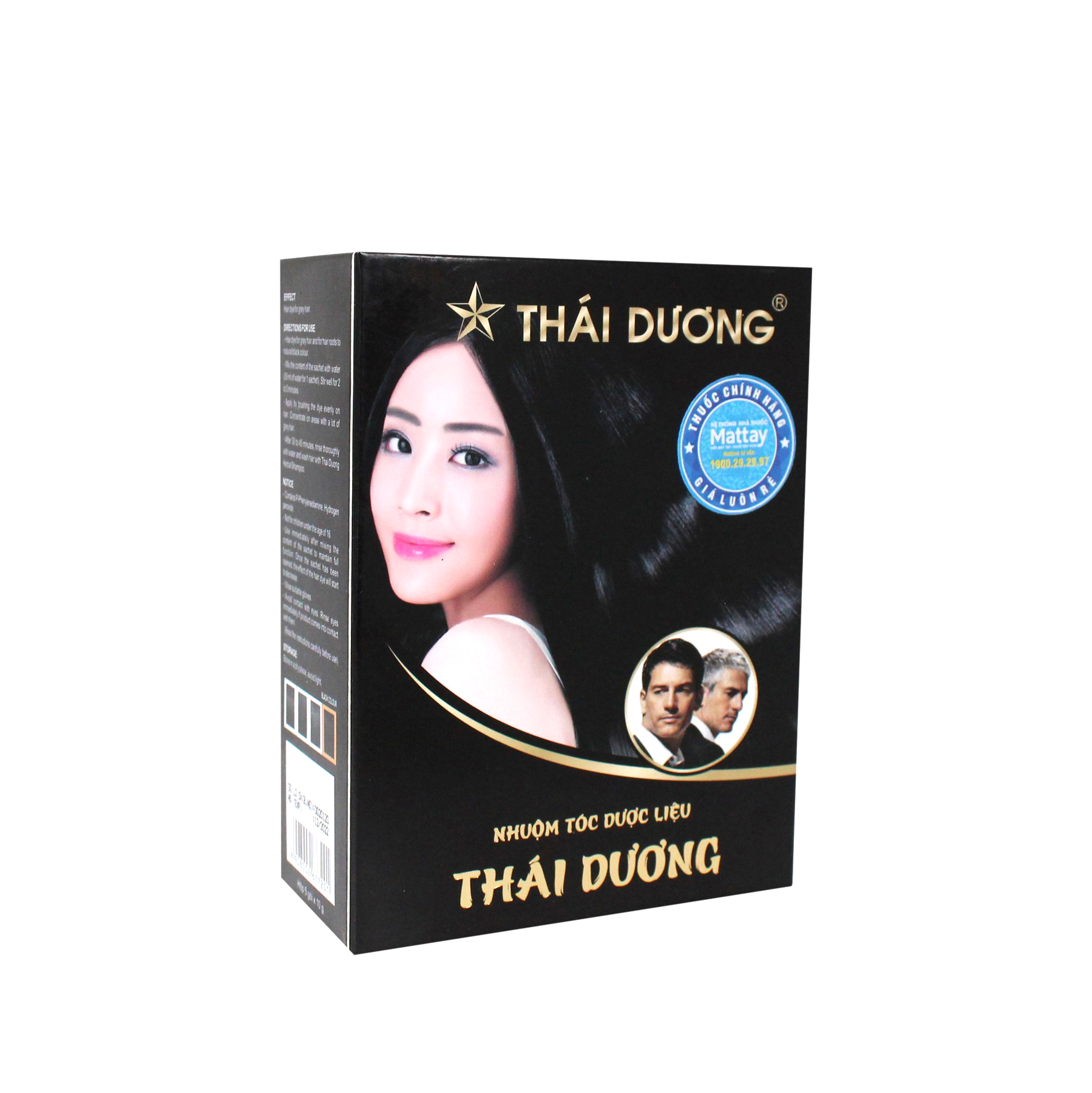 Dầu gội đen tóc thảo dược thái dương