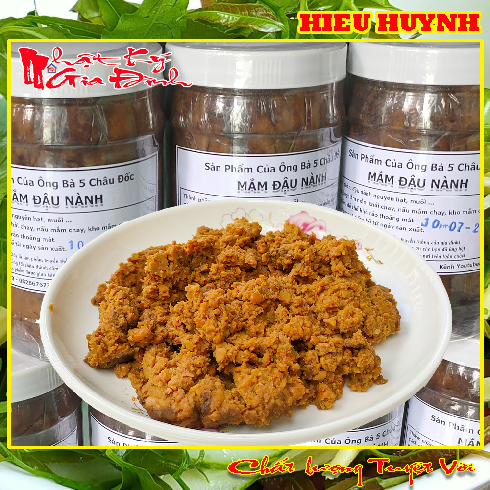 500gr Mắm Đậu Nành Nguyên Chất Dùng Nấu Các Món Chay Chính Hiệu Của Ông Bà 5 Châu Đốc