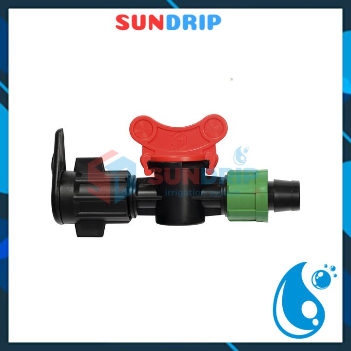 Van khởi thủy nhỏ giọt ống mềm 16mm có miếng chặn combo 50 cái