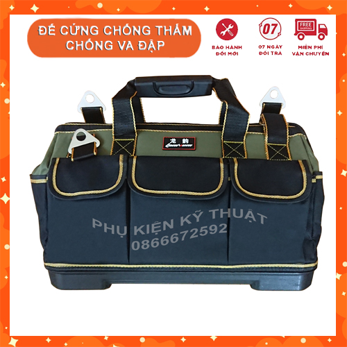 TÚI ĐỰNG ĐỒ NGHỀ, DỤNG CỤ 20INCH ĐẾ CỨNG VẢI CHỐNG THẤM