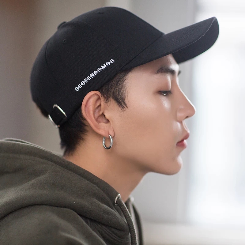 [HCM]Nón Mũ Lưỡi Trai Nam Nữ Thêu Hông Trơn Nhiều Màu Chất Kaki