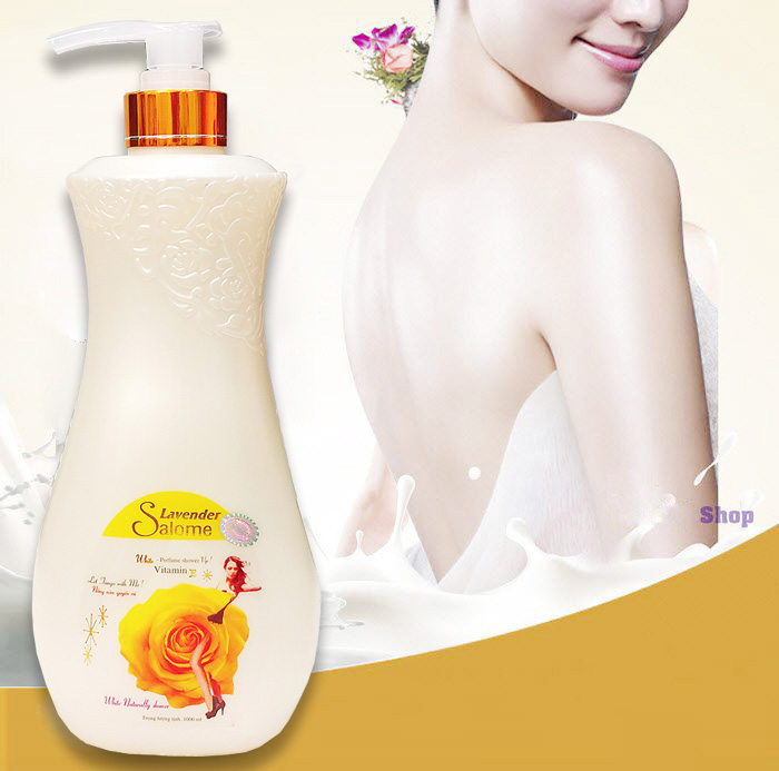 [ HƯƠNG THƠM QUYẾN RŨ ] Sữa tắm trắng da Cao Cấp Salome Vitamin E xuất Pháp chai khổng lồ 1000ml. (Date mới 36 tháng)BÁCH HÓA UY TÍN