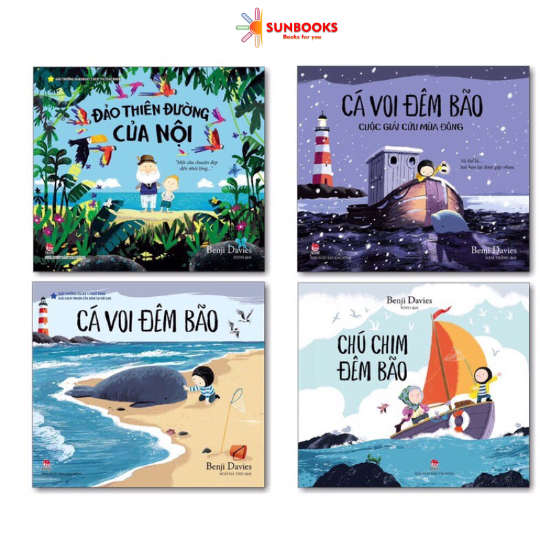 Sách- Boxset Cá voi đêm bão và những câu chuyện khác