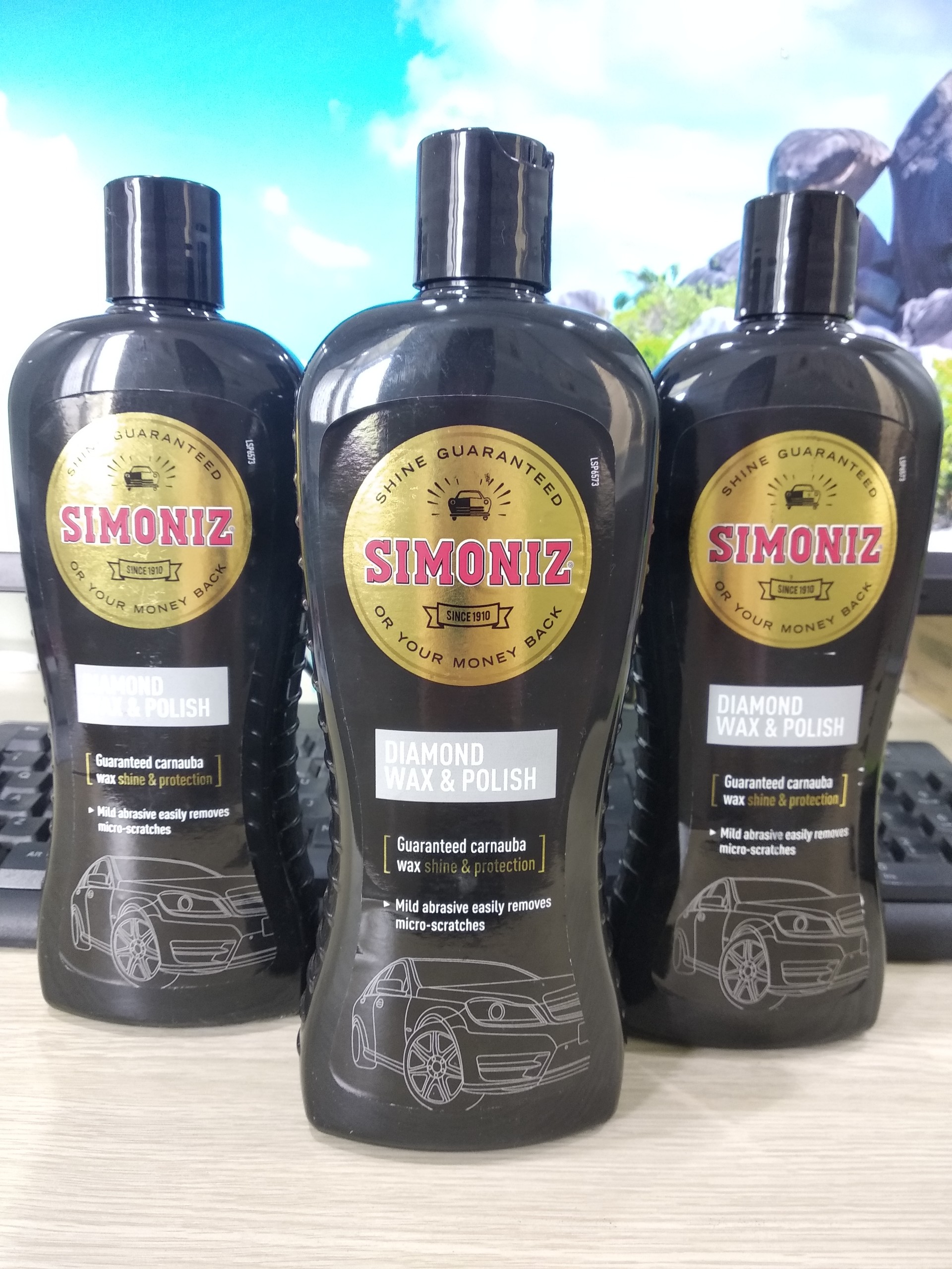 [HCM]Wax đánh bóng & phục hồi vết trầy xước - Simoniz