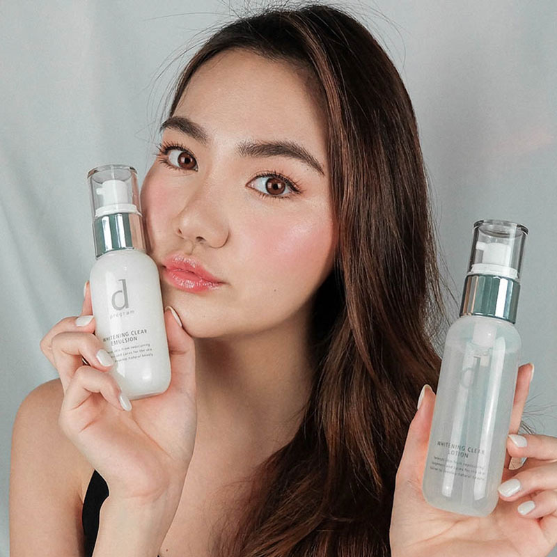 Sữa dưỡng trắng da dProgram Whitening Clear Emulsion 100ml duy trì độ ẩm - tái tạo da