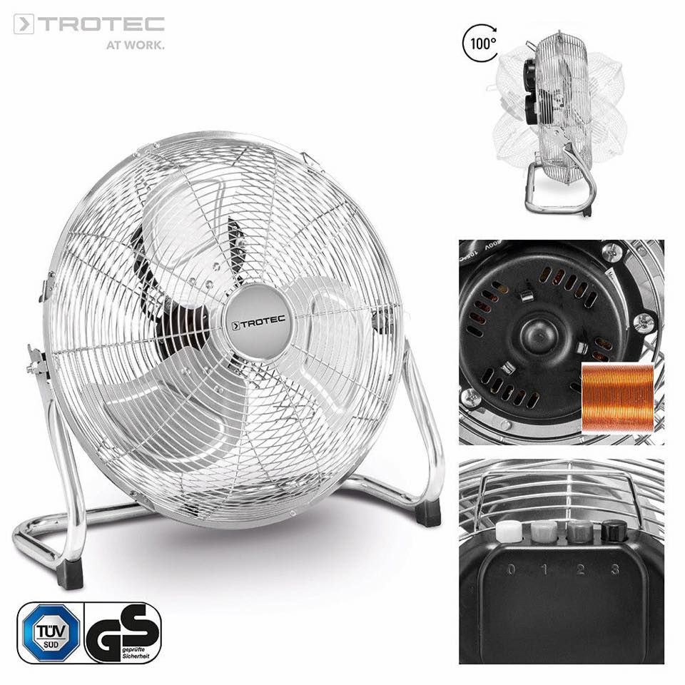 Quạt sàn Trotec TVM 14 phong cách Retro