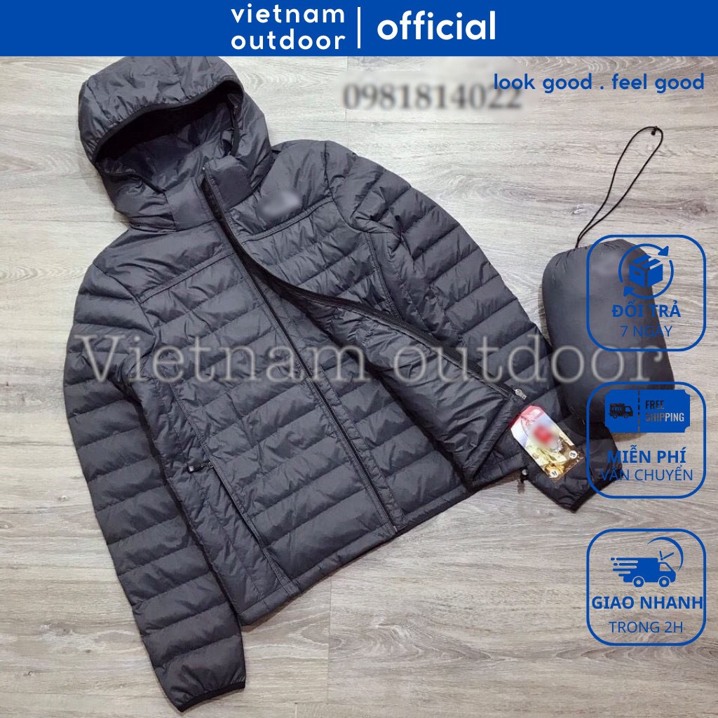 Áo Khoác Lông Vũ Nam THE NORTH FACE Siêu Nhẹ - Áo Phao Lông Vũ Cực Ấm [ Hàng Xuất Dư ]