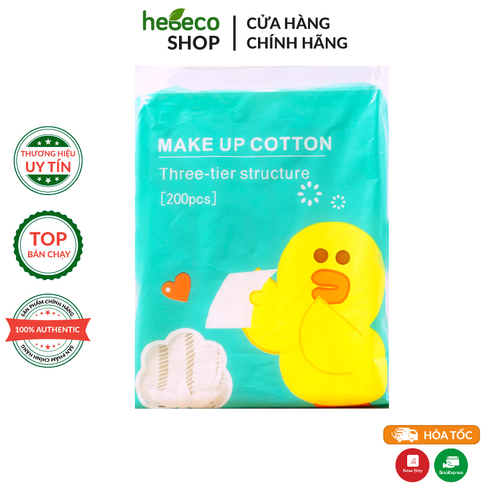 Bông tẩy trang yilingmeng line friend cotton 200 miếng, cam kết hàng đúng mô tả, chất lượng đảm bảo an toàn đến sức khỏe người sử dụng
