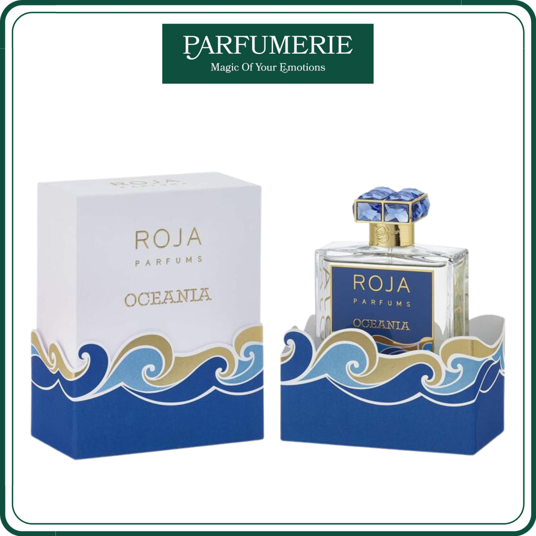 [Fullbox 100ml] Nước hoa Roja Oceania Parfum Hương thơm Sang trọng, Tươi mới và Hiện đại