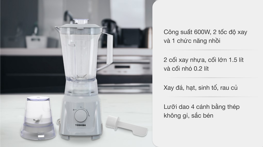 Máy xay sinh tố toshiba mx-60t